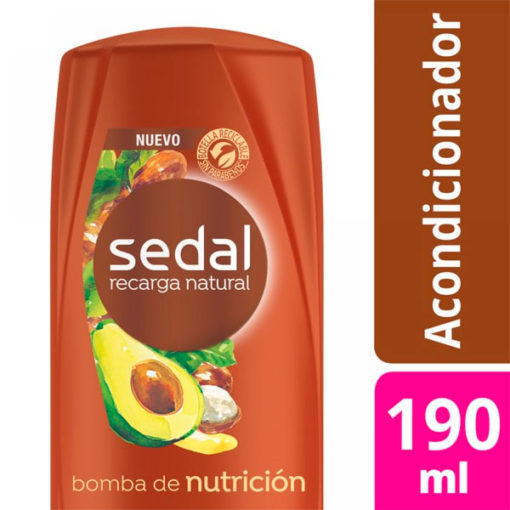 Acondicionador Sedal  Bomba de Nutrición 190 Ml