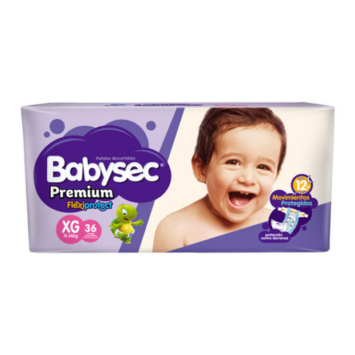 Pañales Babysec Premium XG X 36 U - Imagen 2