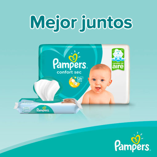 Pañales Pampers Confort Sec XG X 48 U - Imagen 7