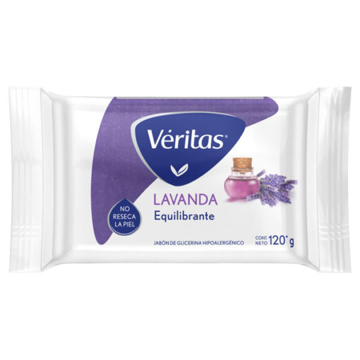 Jabon de Glicerina Veritas  Lavanda X 120 Gr