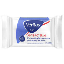 Jabon de Glicerina Veritas  Antibacterial X 120 Gr