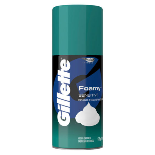 Espuma de Afeitar Gillette Foamy Sensitive X 175 Gr