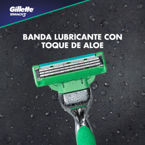 Repuesto Máquina de Afeitar Gillette Mach3  X 10 U - Imagen 6