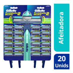 Máquina para afeitar Descartable Gillette Prestobarba2 Ultragrip X 24 U