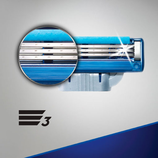 Repuesto Máquina de Afeitar Gillette Mach3 Turbo X 2 U - Imagen 3