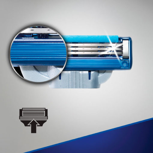 Repuesto Máquina de Afeitar Gillette Mach3 Turbo X 2 U - Imagen 4