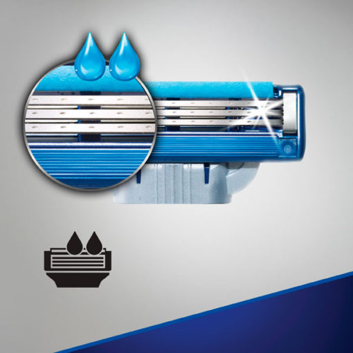 Repuesto Máquina de Afeitar Gillette Mach3 Turbo X 2 U - Imagen 5