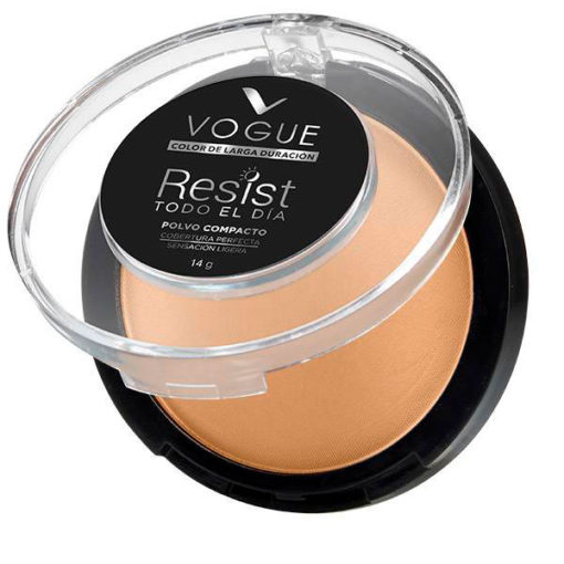Polvo compacto Vogue Resist Miel X 14 Gr - Imagen 2