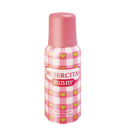 Desodorante en Aerosol Mujercitas  Sunny X 102 Ml