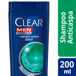 Shampoo Clear Anticaspa 2 en 1 X 200ml