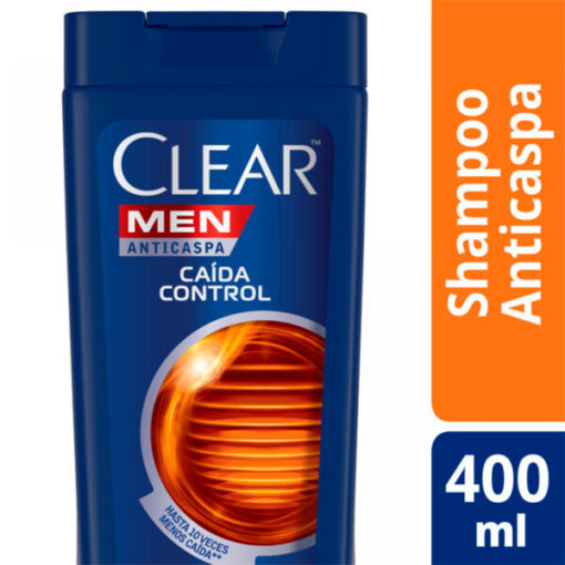 Shampoo Clear Anticaspa Caida Control X 400ml