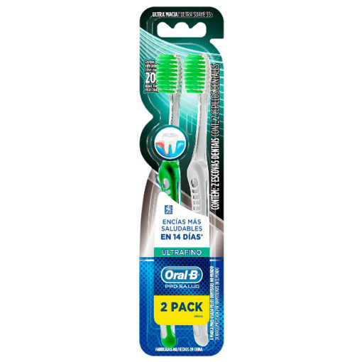 Cepillos dentales  Oral B Pro Salud Ultrafino X 2 U