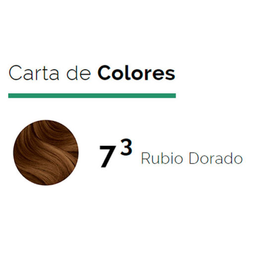 Tintura Issue Sin Amoniaco Rubio Dorado 7.3 X Kit - Imagen 2