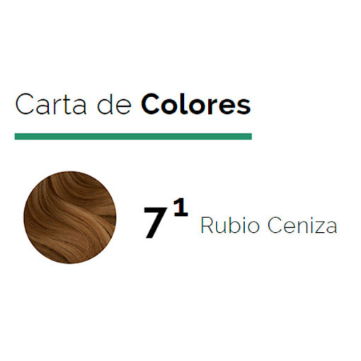 Tintura Issue Sin Amoniaco Rubio Ceniza 7.1 X Kit - Imagen 2