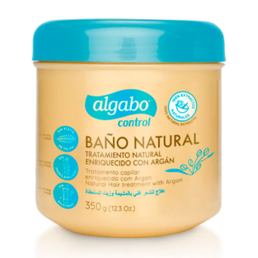 Tratamiento Capilar Algabo Baño Natural  X 350 Gr