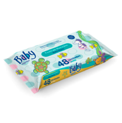 Toallas Humedas Algabo Baby  X 48u