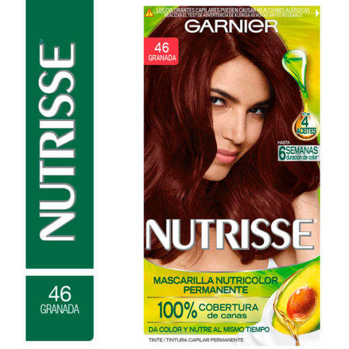 Tintura Permanente en Kit Nutrisse Clasico 46 Borgoña X 1 U