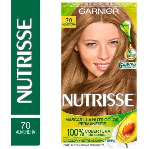 Tintura Permanente en Kit Nutrisse Clasico 70 Champaña X 1 U