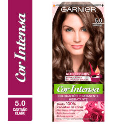 Tintura Permanente en Kit Nutrisse Cor Intensa 5,0 Castaño Claro X 1 U