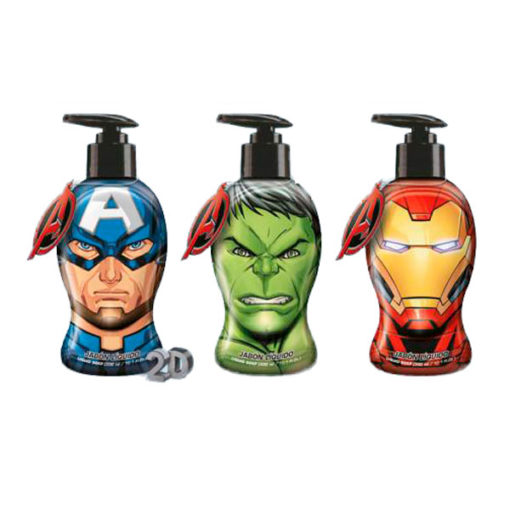 Jabon liquido Algabo Kids Avengers X 300 Ml