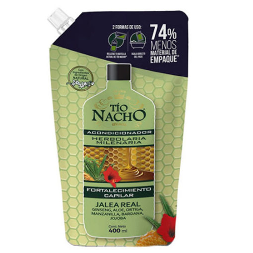 Acondicionador Tio Nacho Doy Pack Herbolaria X 400 Ml
