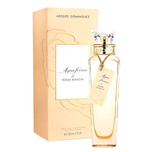 Perfume Adolfo Dominguez Woman Rosas Blancas X 120 Ml