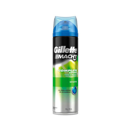 Gel para afeitar Gillette  Mach3 Sensitive X 198 Gr