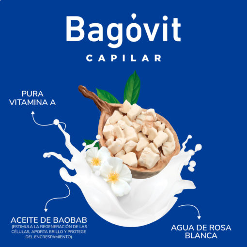 Acondicionador Bagóvit  Brillo Sublime X 350 Ml - Imagen 3