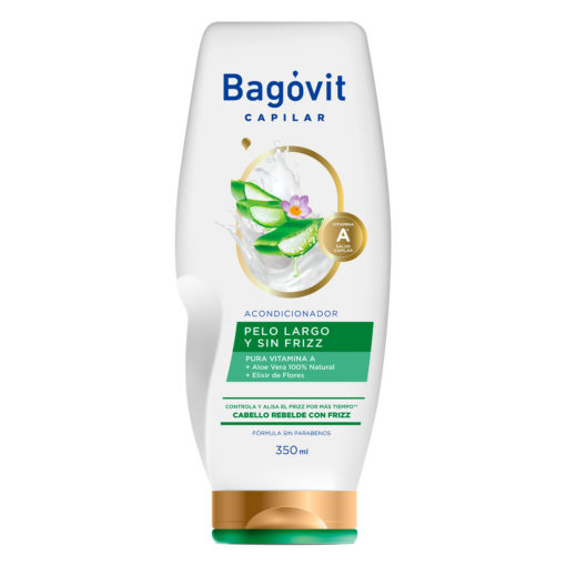 Acondicionador Bagóvit  Pelo Largo Sin Frizz X 350 Ml