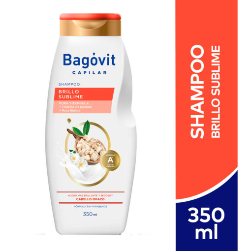 Shampoo Bagóvit  Brillo Sublime X 350 Ml - Imagen 2
