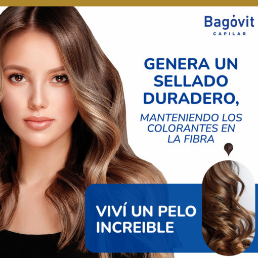 Shampoo Bagóvit  Color Radiante X 350 Ml - Imagen 5