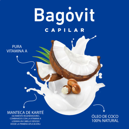 Shampoo Bagóvit  Nutrición Profunda X 350 Ml - Imagen 3