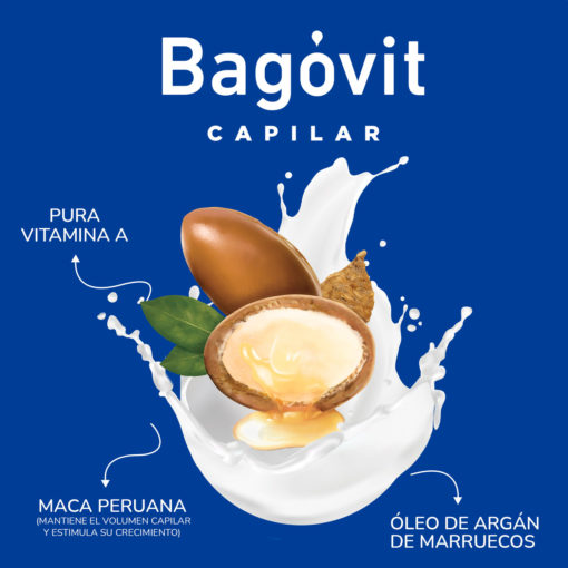 Shampoo Bagóvit  Reparación Intensiva X 350 Ml - Imagen 3