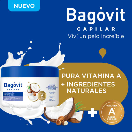Crema de Tratamiento  Bagóvit  Nutrición Profunda X 300 Ml - Imagen 6