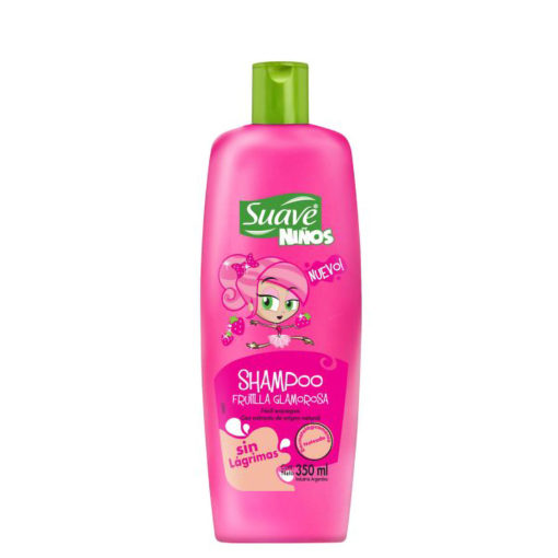 Shampoo Suave  Frutilla Glamorosa X 350 Ml