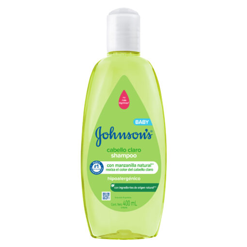 Shampoo Johnson Baby Cabello Claro X 400 Ml