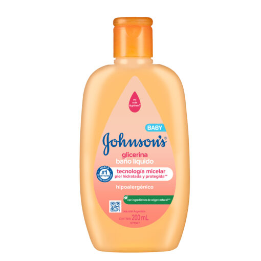 Baño Líquido Johnson Baby Glicerina X 200 Ml