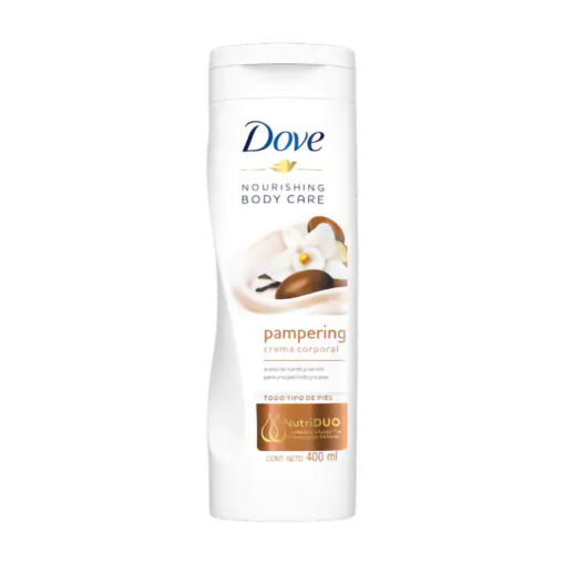 Crema Corporal Dove Pampering Aceite de Karité X 400 Ml