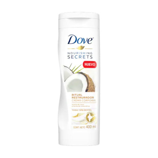 Crema Corporal Dove Ritual Restaurador Coco y Almendra X 400 Ml
