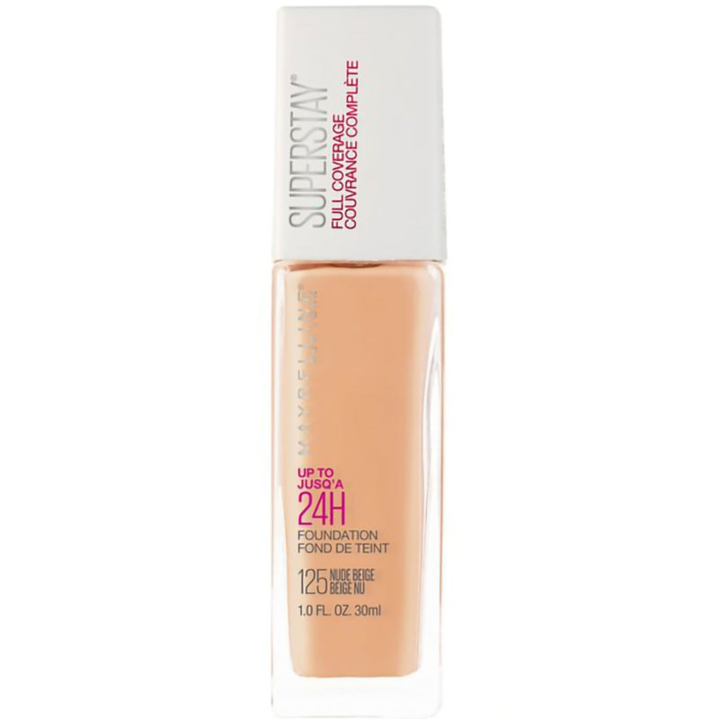 Base Liquida Maybelline SUPERSTAY 24HS FULL COVERAGE Nude Beige X 30 Ml
