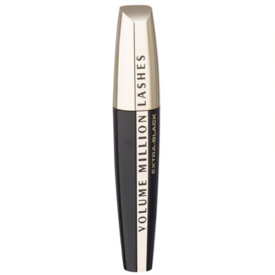 Mascara de Pestañas Loreal Volum Million Lashes Extra Black X 10,7 Ml