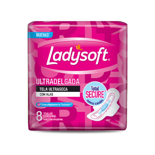 Toallitas Ladysoft  Ultra seca X 8 U - Imagen 2