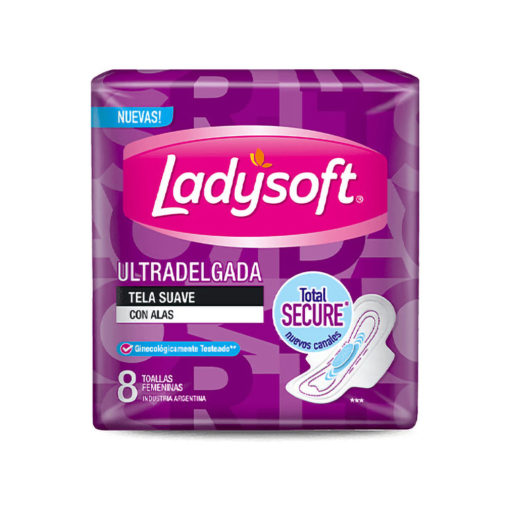 Toallitas Ladysoft  Ultra suave X 8 U - Imagen 2
