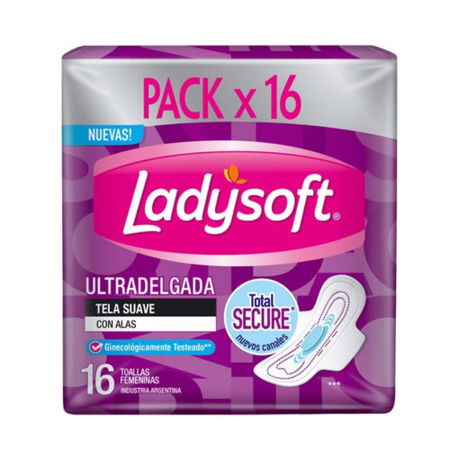 Toallitas Ladysoft  Ultra suave X 16 U - Imagen 2