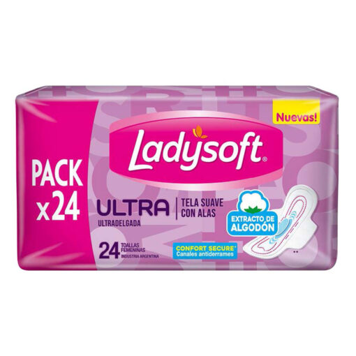 Toallitas Ladysoft  Ultra suave X 24 U