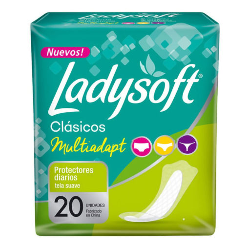 Protectores diarios Ladysoft  Protectores diarios X 20 U
