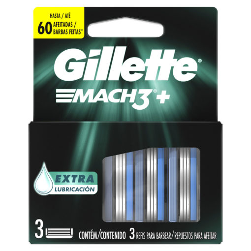 Repuesto Máquina de Afeitar Gillette Mach3  X 3 U