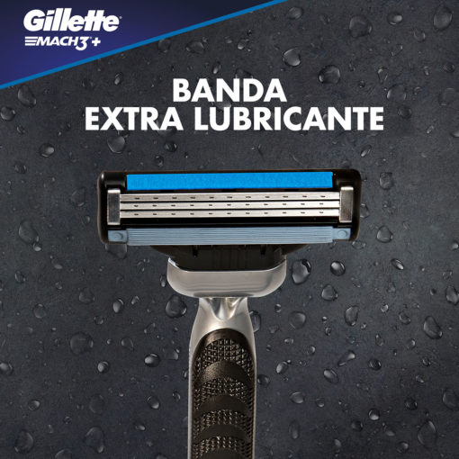 Repuesto Máquina de Afeitar Gillette Mach3  X 3 U - Imagen 5