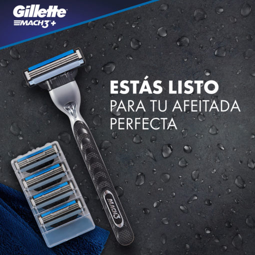 Repuesto Máquina de Afeitar Gillette Mach3  X 3 U - Imagen 9