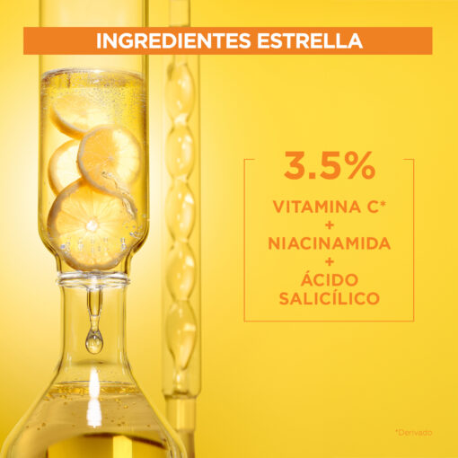 Serum Facial Iluminador Garnier Skin Active Vitamina C X 30 Ml - Imagen 8